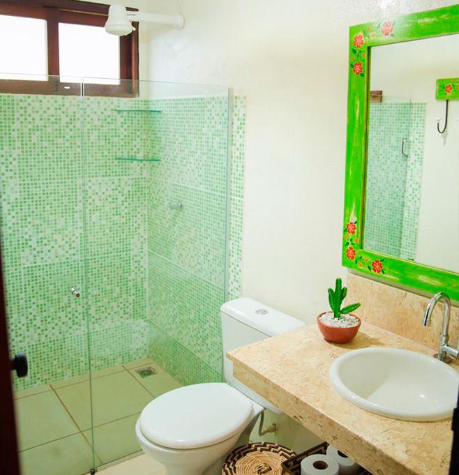 Banheiro do apartamento 18 térreo Image